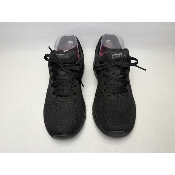 Skechers GoRun 400 Running Sneakers Womens Size 6.5 Black Lace Up Comfort 14804 - Picture 5 of 9